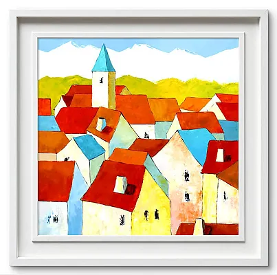 Kitzbühel 11 -Öl auf Leinwand Format:100x100cm