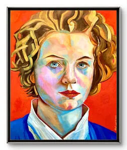 Elena-Öl auf Leinwand Format:100x120cm