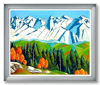 Prama -Öl auf Leinwand Format:100x120cm