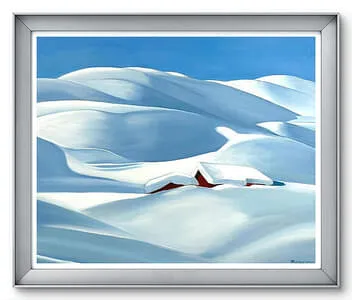 Kitzbühler Horn-Öl auf Leinwand Format:100x120cm